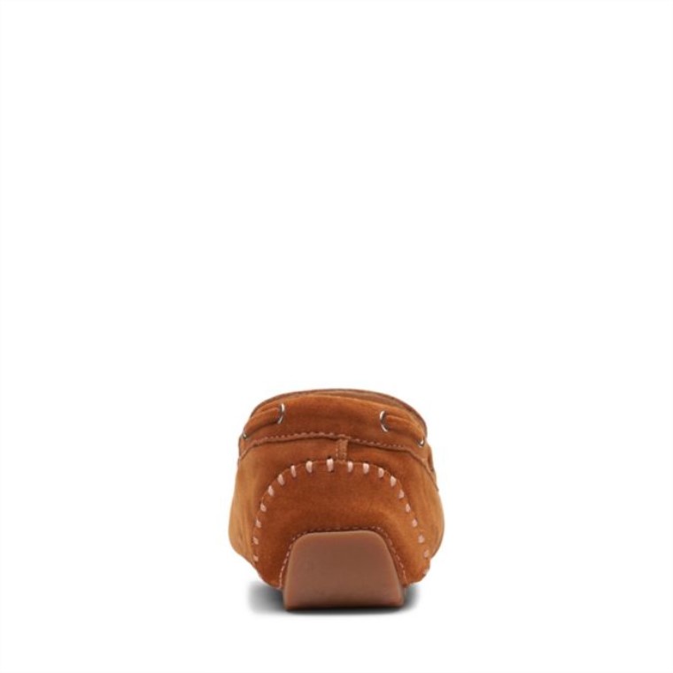C Corbata Mocc Gamuza Marrón Claro Clarks Gamuza Marrón