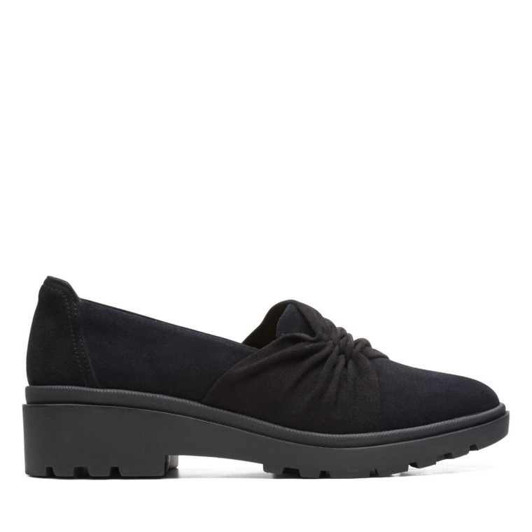 Estilo Calla Ante Negro Clarks Ante Negro