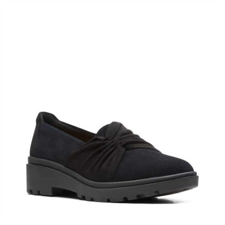 Estilo Calla Ante Negro Clarks Ante Negro