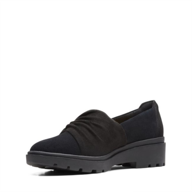 Estilo Calla Ante Negro Clarks Ante Negro