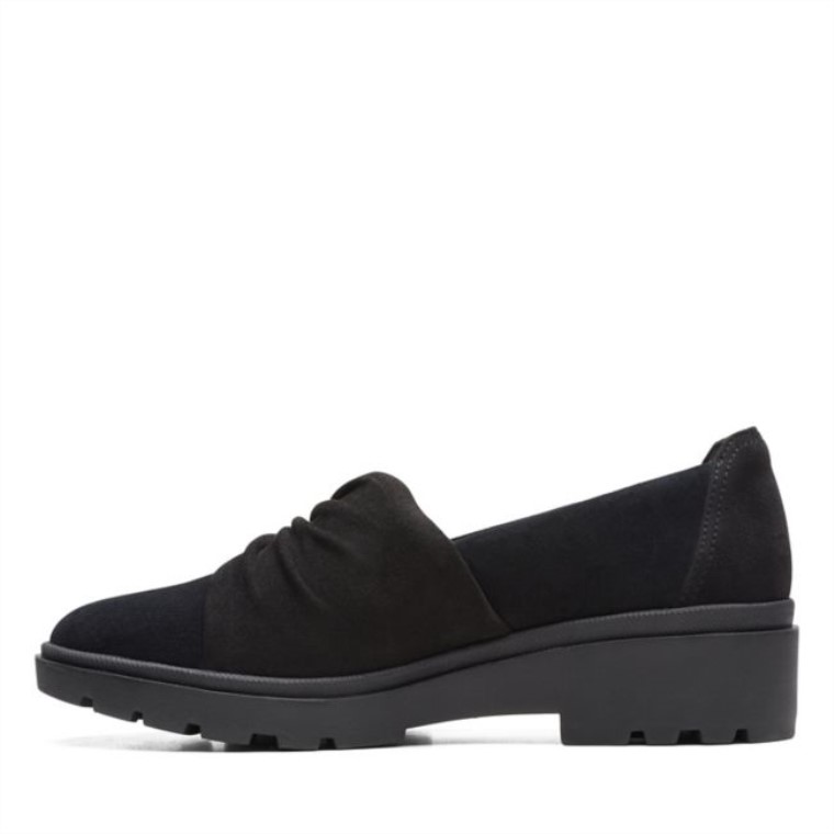 Estilo Calla Ante Negro Clarks Ante Negro
