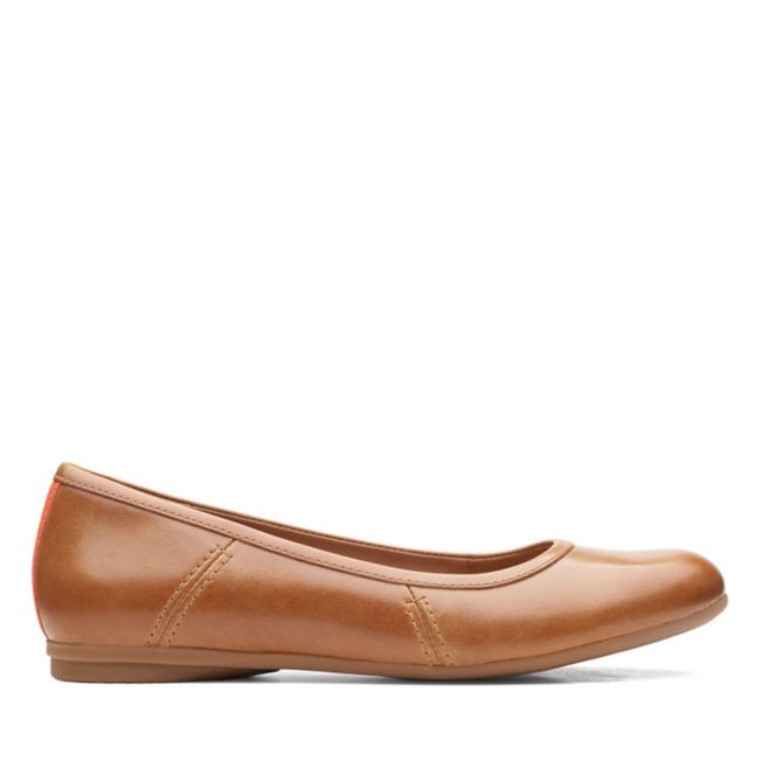Canebay Cuero Marrón Oscuro Suave Clarks Cuero Marrón Oscuro