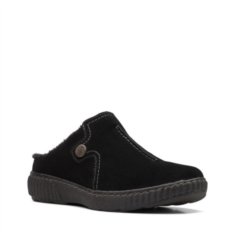 Caroline Step Ante Negro Ante Negro Clarks