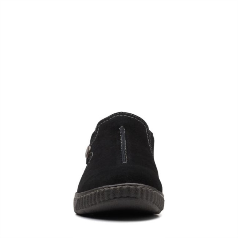 Caroline Step Ante Negro Ante Negro Clarks