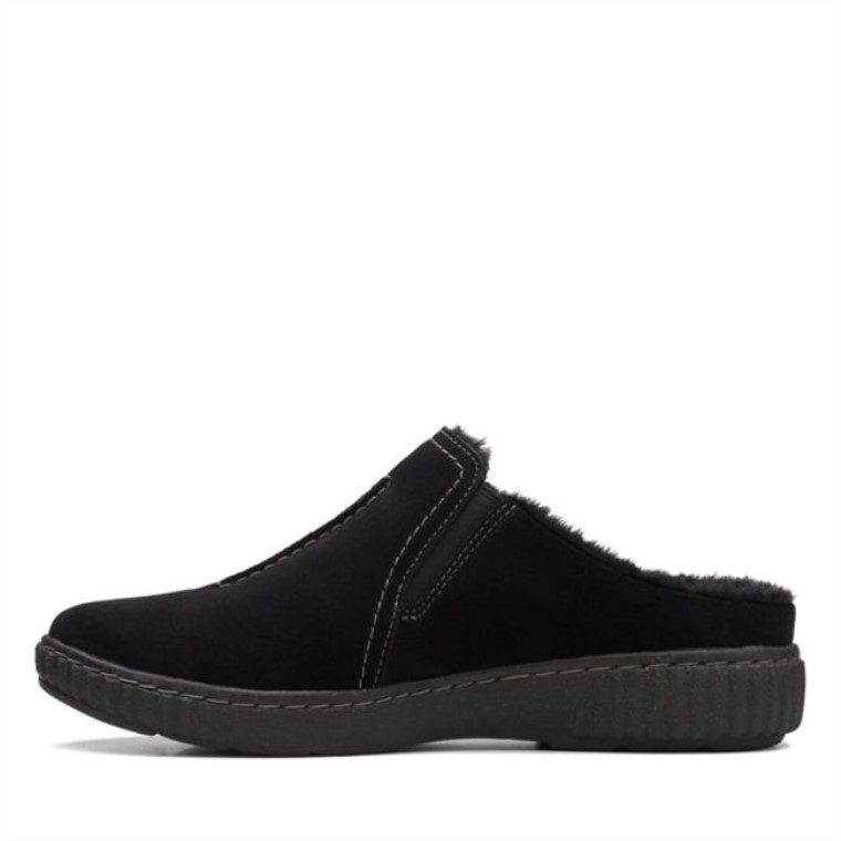 Caroline Step Ante Negro Ante Negro Clarks