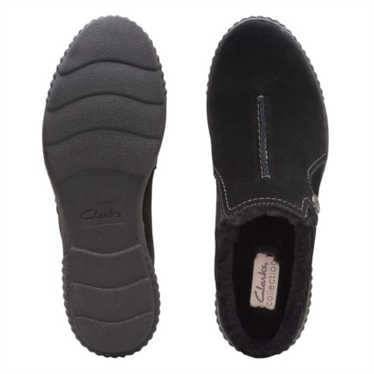 Caroline Step Ante Negro Ante Negro Clarks