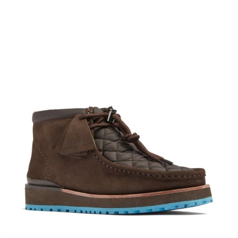 Carbón/azul Clarks Monwallabee Carbón/azul