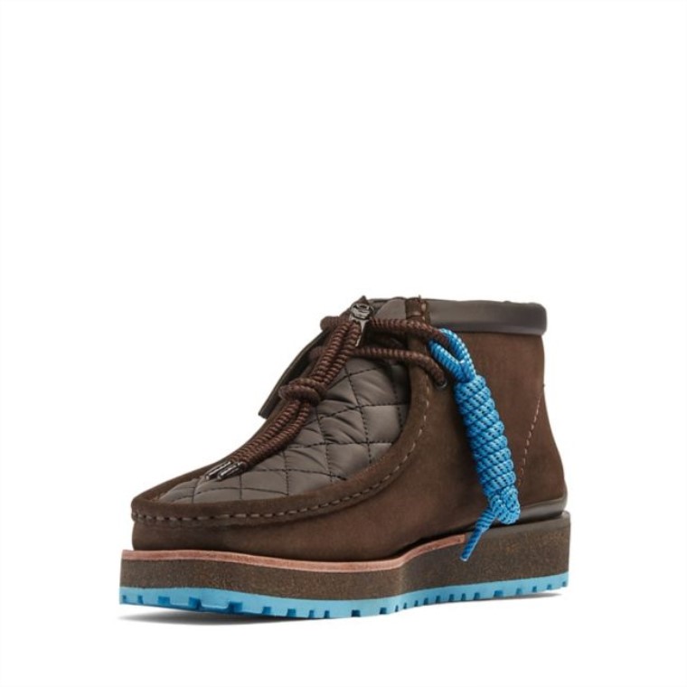Carbón/azul Clarks Monwallabee Carbón/azul