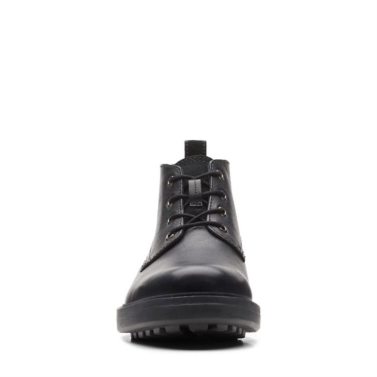 Chard Mid Cuero Negro Clarks Cuero Negro