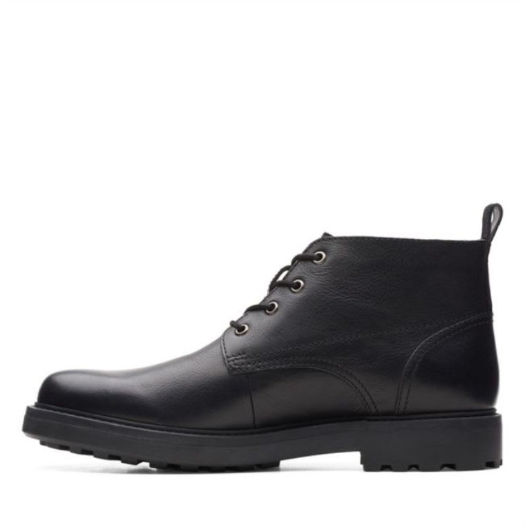 Chard Mid Cuero Negro Clarks Cuero Negro