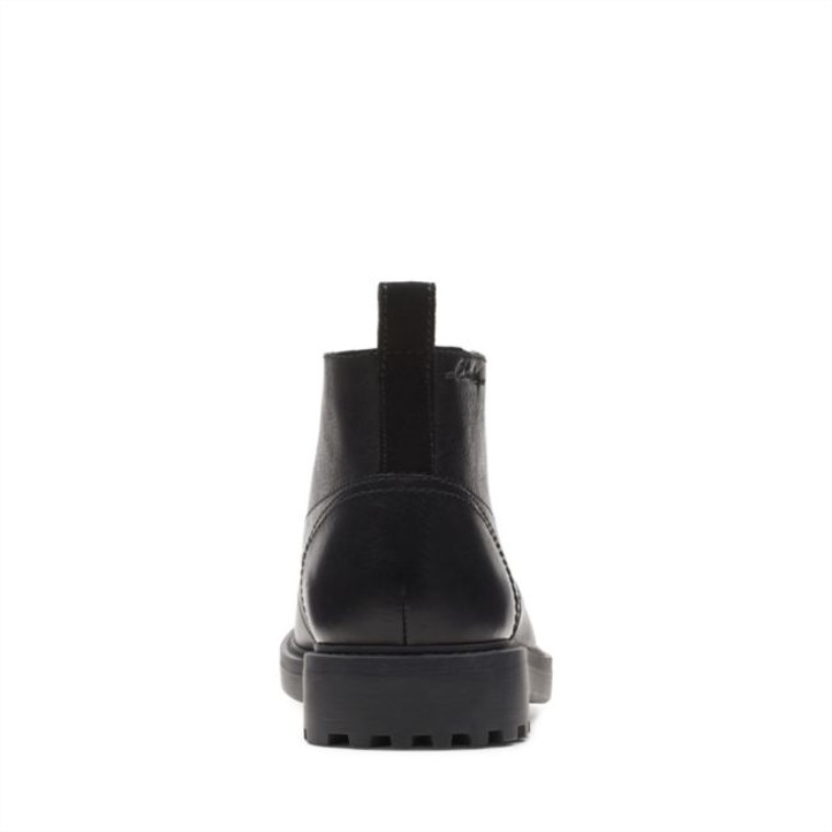 Chard Mid Cuero Negro Clarks Cuero Negro