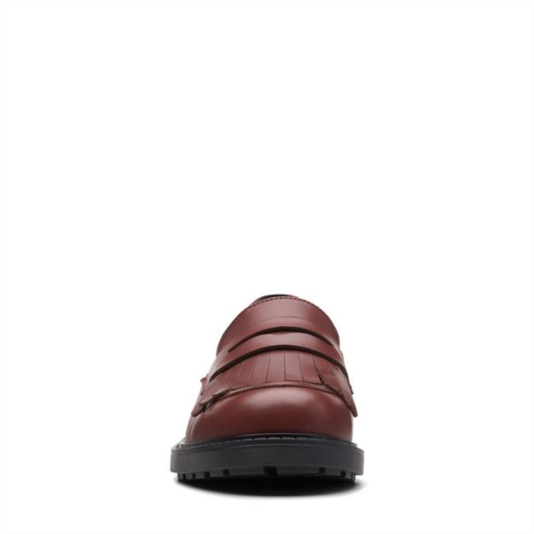 Mocasín Clarks Orinoco 2 Piel Castaño Piel Castaño
