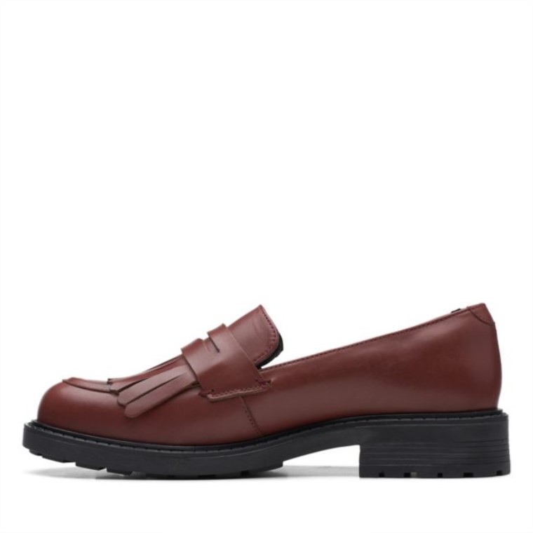 Mocasín Clarks Orinoco 2 Piel Castaño Piel Castaño