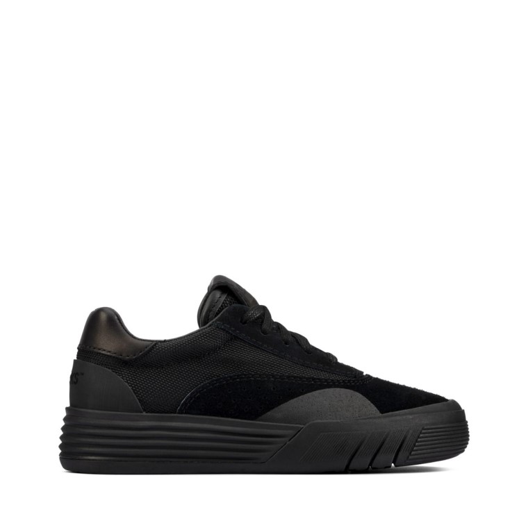 Cica Niño Ante Negro Clarks Negro