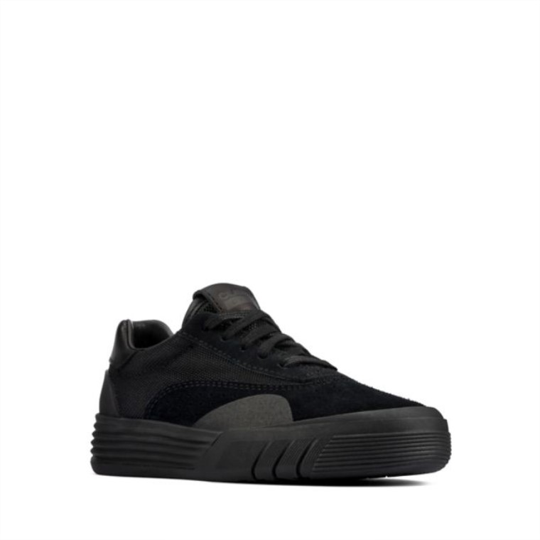 Cica Niño Ante Negro Clarks Negro