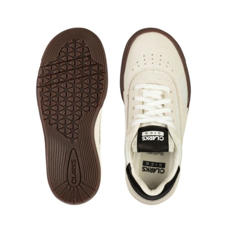 Cica Kid Ante Blanco Roto Ante Blanco Clarks