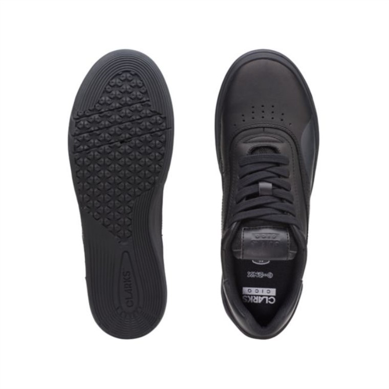 Cica Old Cuero Negro Clarks Cuero Negro