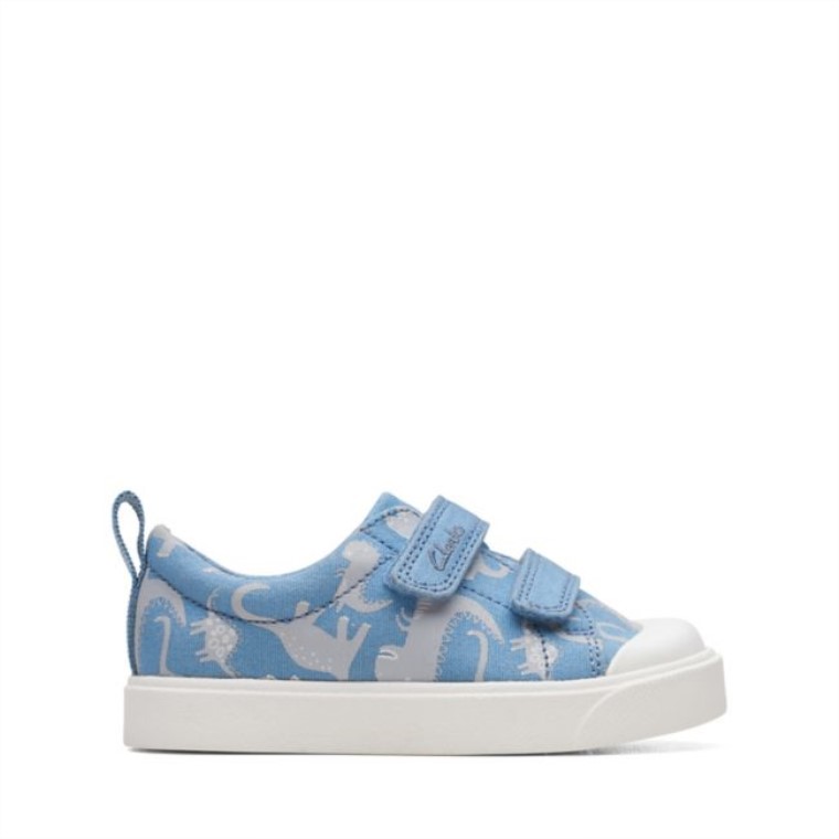 Ciudad Brillante Niño Pequeño Azul Multi Clarks Azul Multi