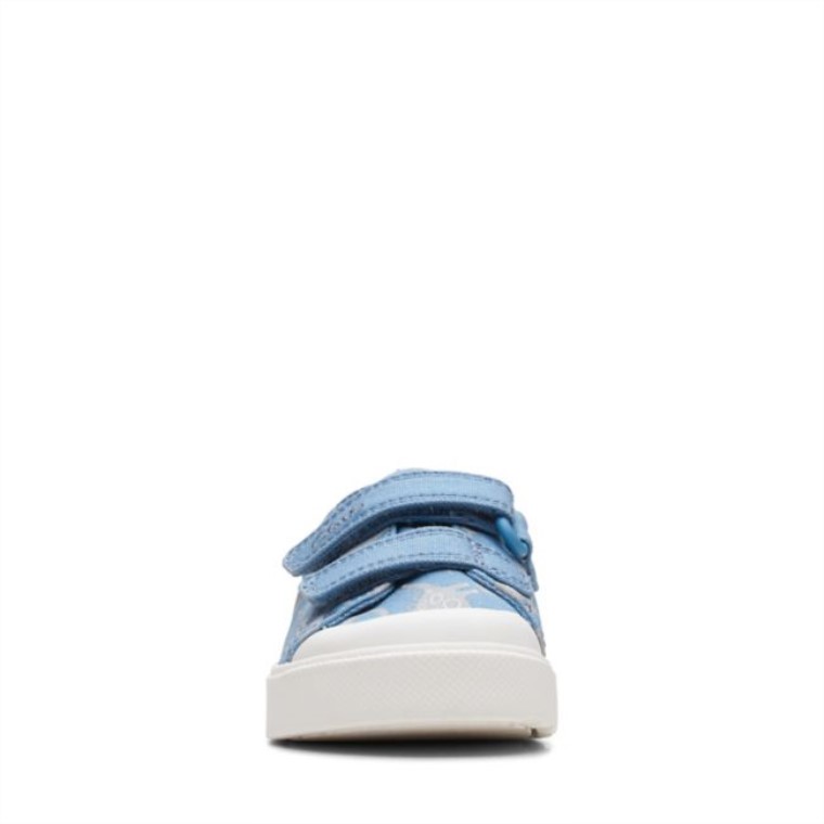 Ciudad Brillante Niño Pequeño Azul Multi Clarks Azul Multi