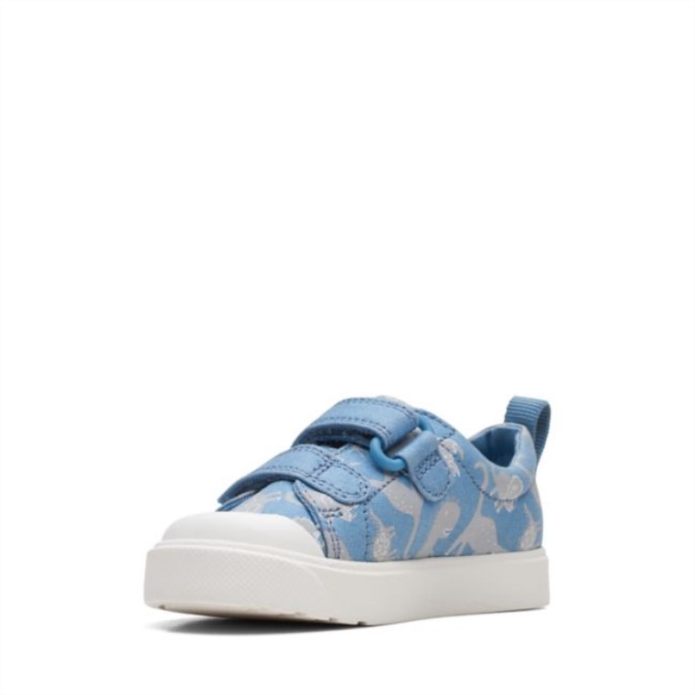 Ciudad Brillante Niño Pequeño Azul Multi Clarks Azul Multi