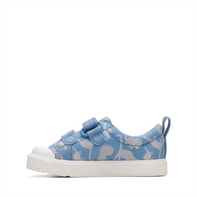 Ciudad Brillante Niño Pequeño Azul Multi Clarks Azul Multi