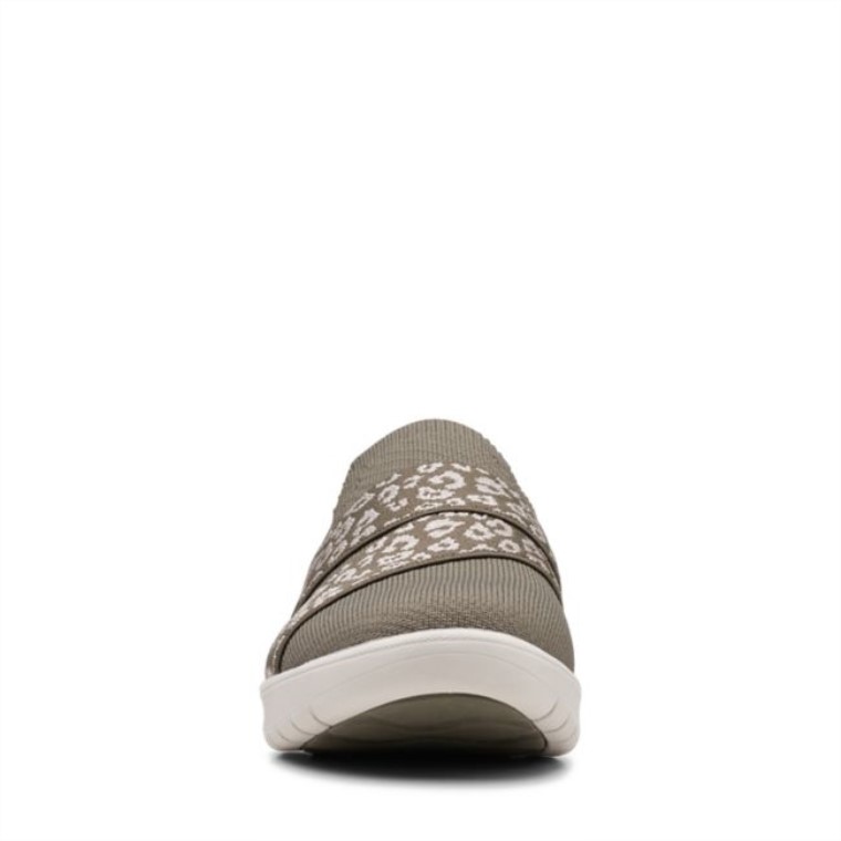 Clarks Adella Stride Oliva Oscuro Oliva Oscuro