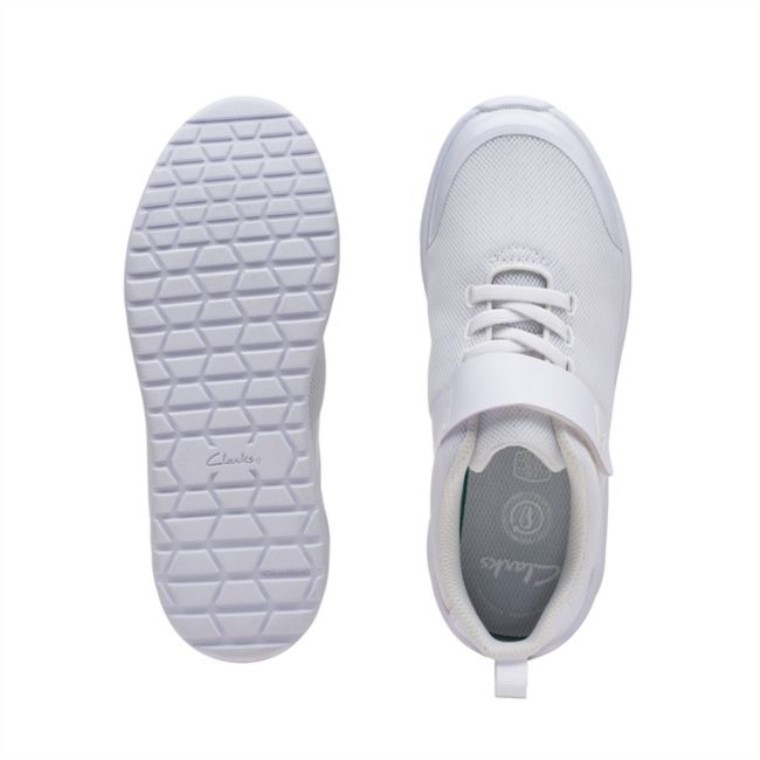 Clarks Aeon Ritmo Mayor Blanco Blanco