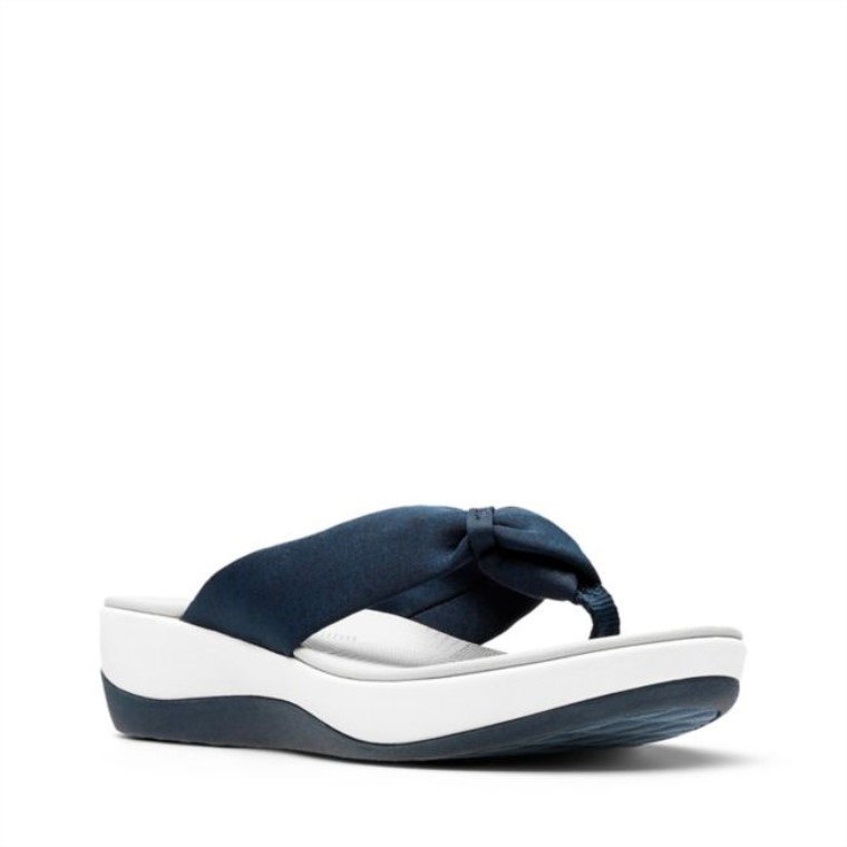 Tela Clarks Arla Glison Azul Tela Azul