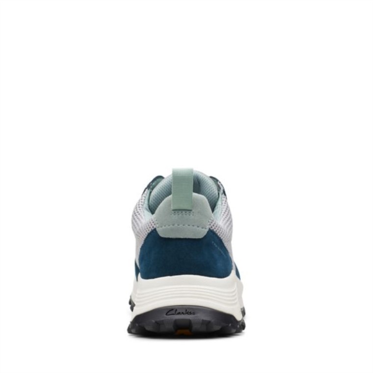 Clarks Atl Trek Free Impermeable Combinación Verde Azulado Combinación Verde Azulado