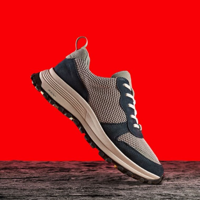 Clarks Atl Trek Free Impermeable Combinación Verde Azulado Combinación Verde Azulado