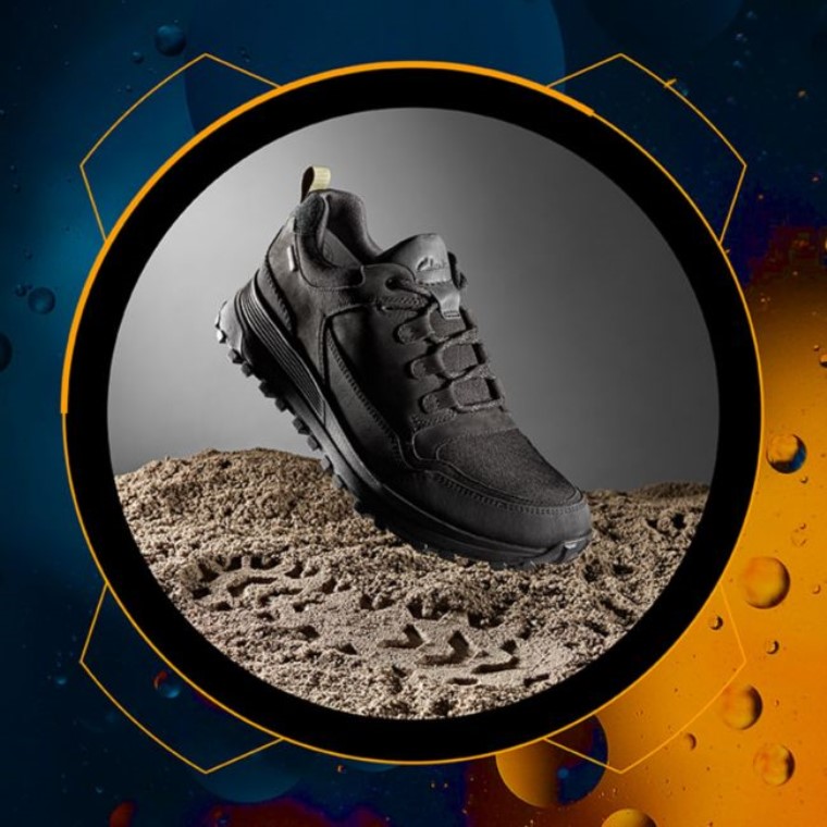 Clarks Atl Trek Lo Gore-tex Combinación Negra Combinación Negra