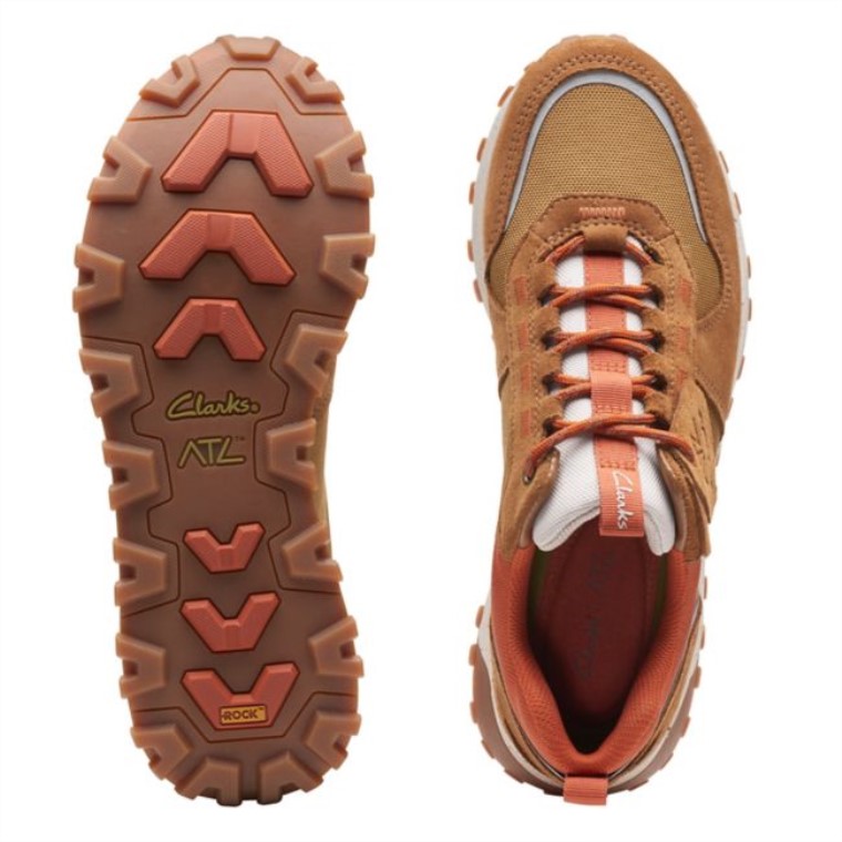 Clarks Atl Trek Walk Impermeable Cognac Combi Cognac Combi