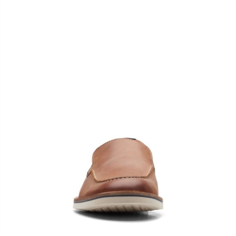 Clarks Atticus Lt Edge Cuero Marrón Oscuro Cuero Marrón Oscuro