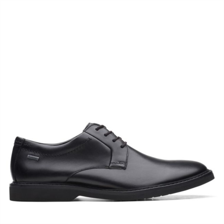 Clarks Atticus Lt Lo Gore-tex Cuero Negro Cuero Negro