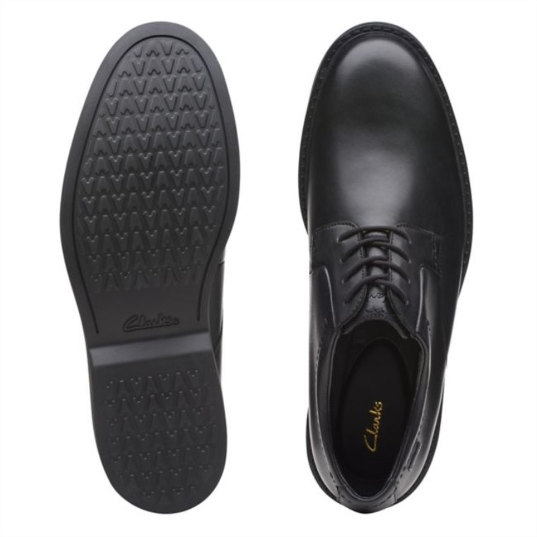 Clarks Atticus Lt Lo Gore-tex Cuero Negro Cuero Negro