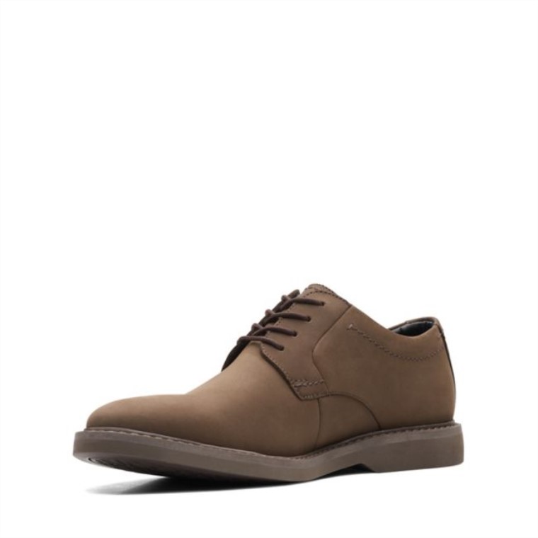 Clarks Atticus Lt Lo Gore-tex Nubuck Marrón Oscuro Nubuck Marrón Oscuro