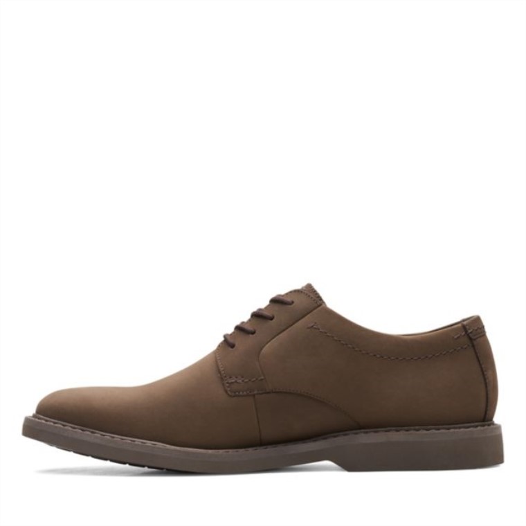 Clarks Atticus Lt Lo Gore-tex Nubuck Marrón Oscuro Nubuck Marrón Oscuro
