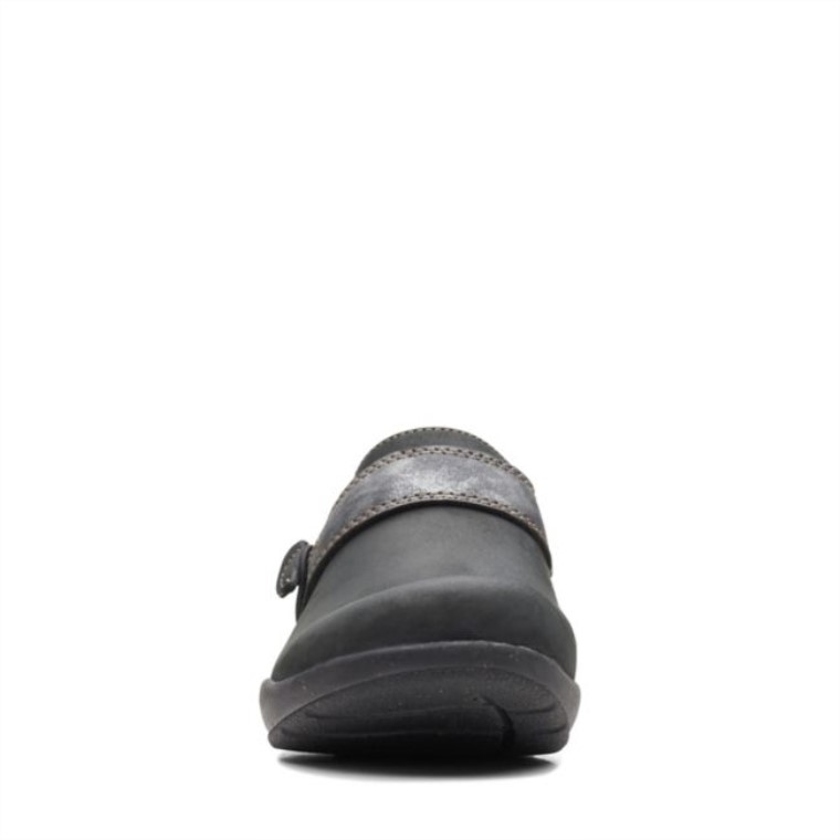 Combinación De Negro Clarks Combinación De Punto Roseville Negro