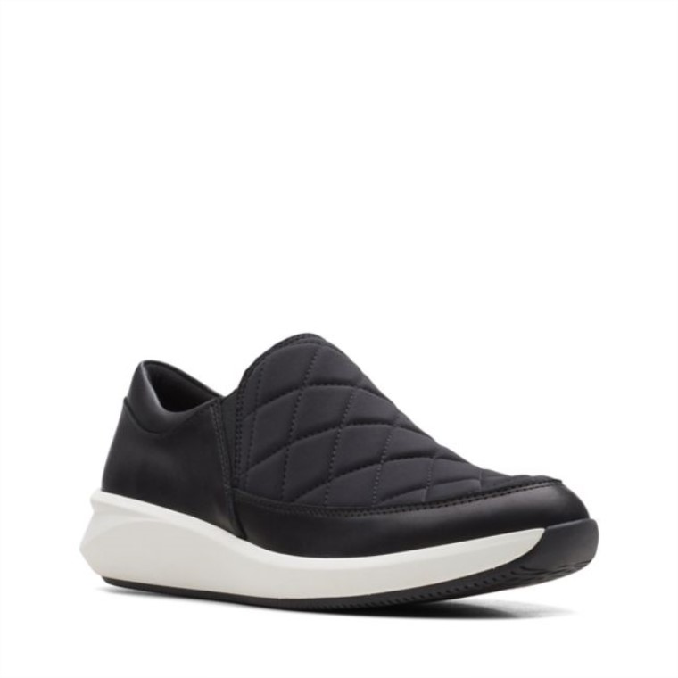 Clarks Negro Combinación Un Rio Chispa Negro Combinación