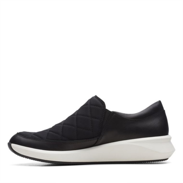 Clarks Negro Combinación Un Rio Chispa Negro Combinación