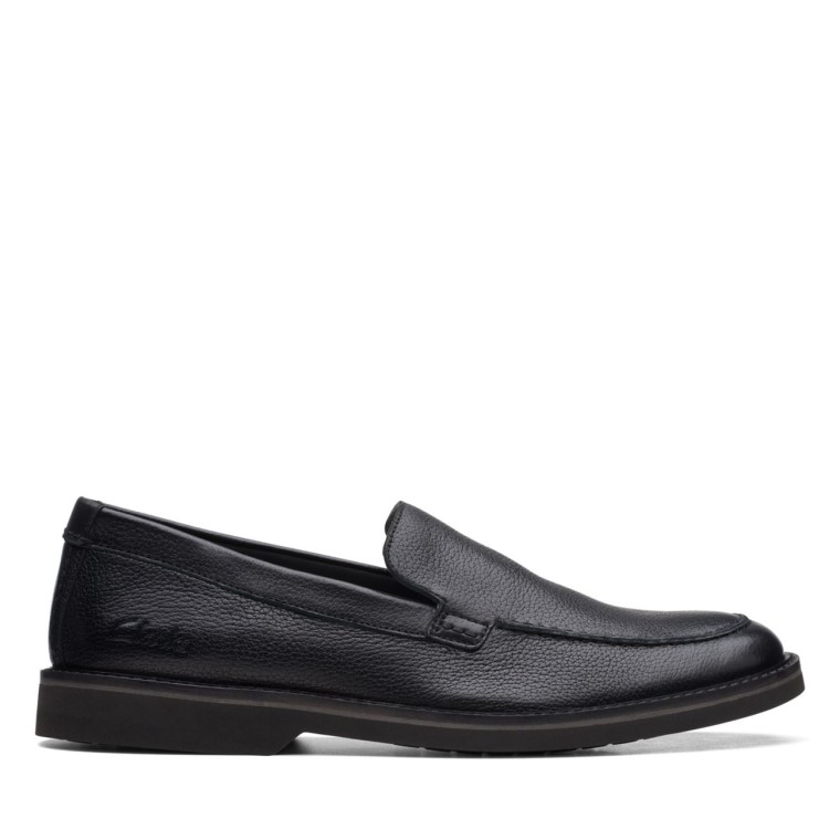Cuero Negro Clarks Atticus Lt Edge Cuero Negro