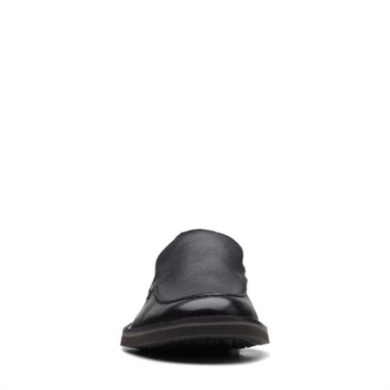 Cuero Negro Clarks Atticus Lt Edge Cuero Negro