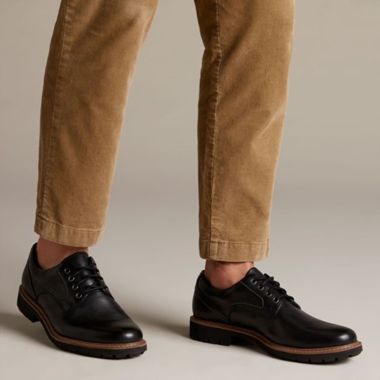 Clarks Cuero Negro Batcombe Hall Cuero Negro