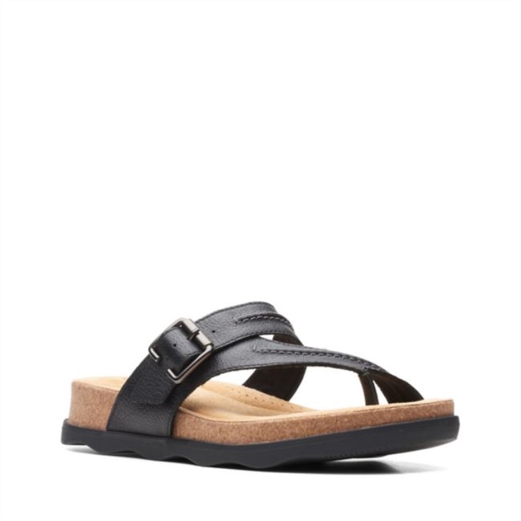Clarks Cuero Negro Brynn Madi Cuero Negro