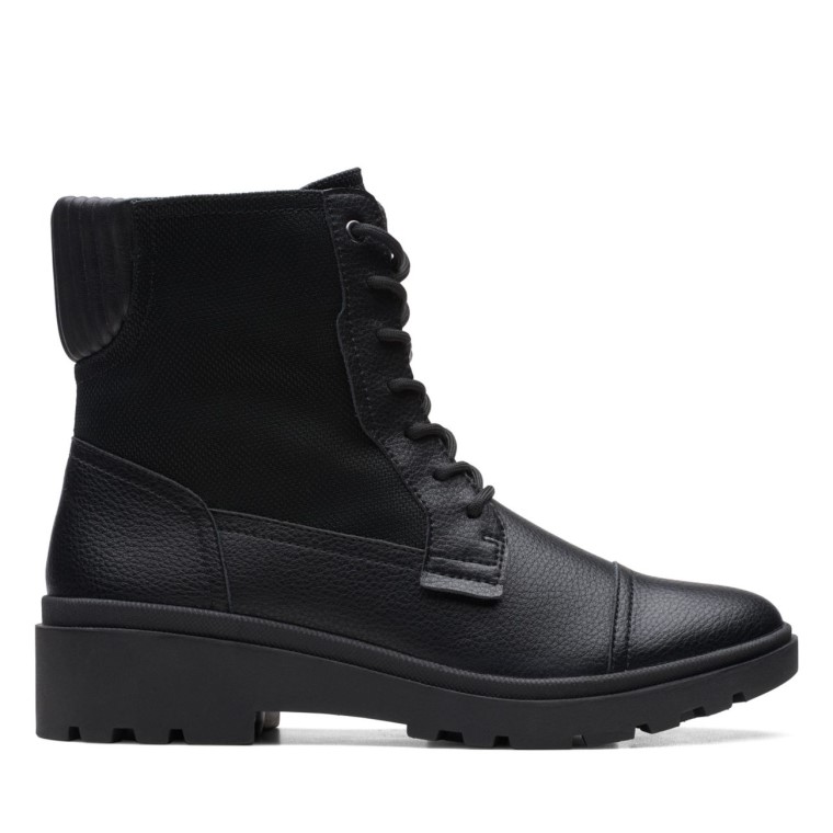 Clarks Colgante Calla De Cuero Negro Cuero Negro