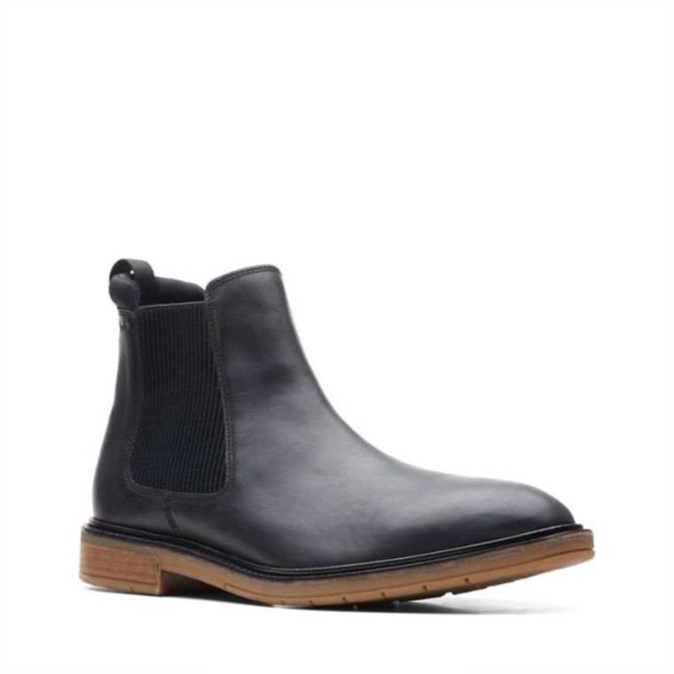 Clarks Cuero Negro Clarkdale Hall Cuero Negro