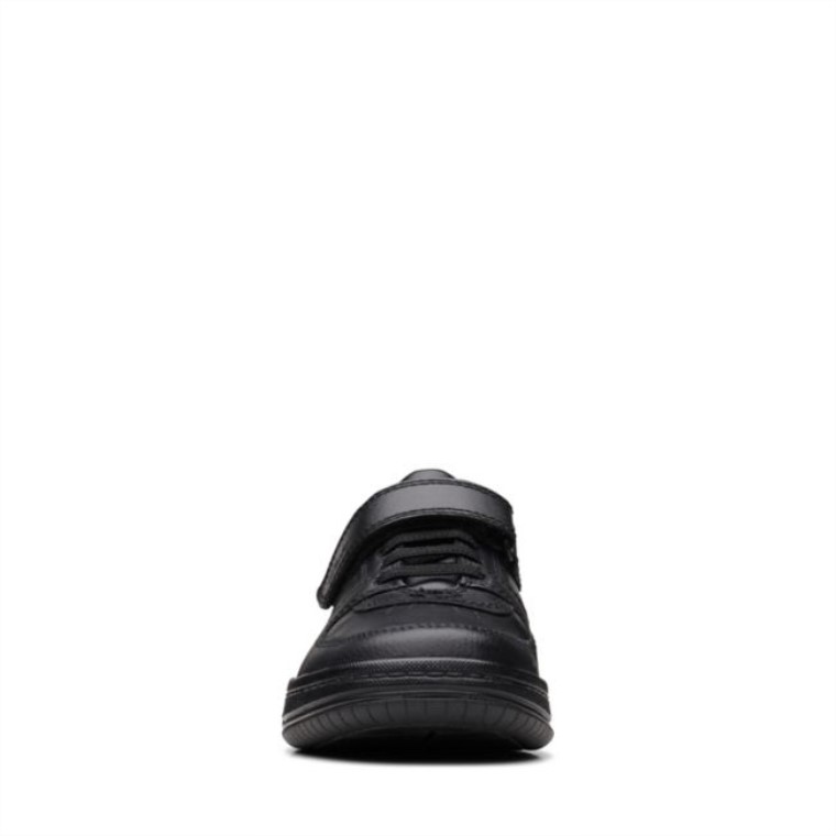 Clarks Cuero Negro Leonado Lay Kid Cuero Negro