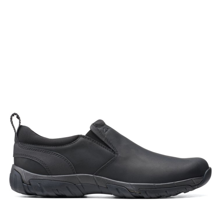 Cuero Negro Clarks Grove Step Cuero Negro