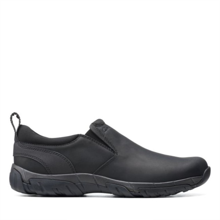 Cuero Negro Clarks Grove Step Cuero Negro