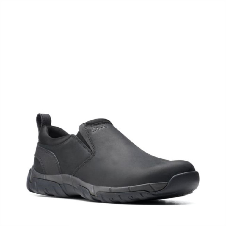 Cuero Negro Clarks Grove Step Cuero Negro